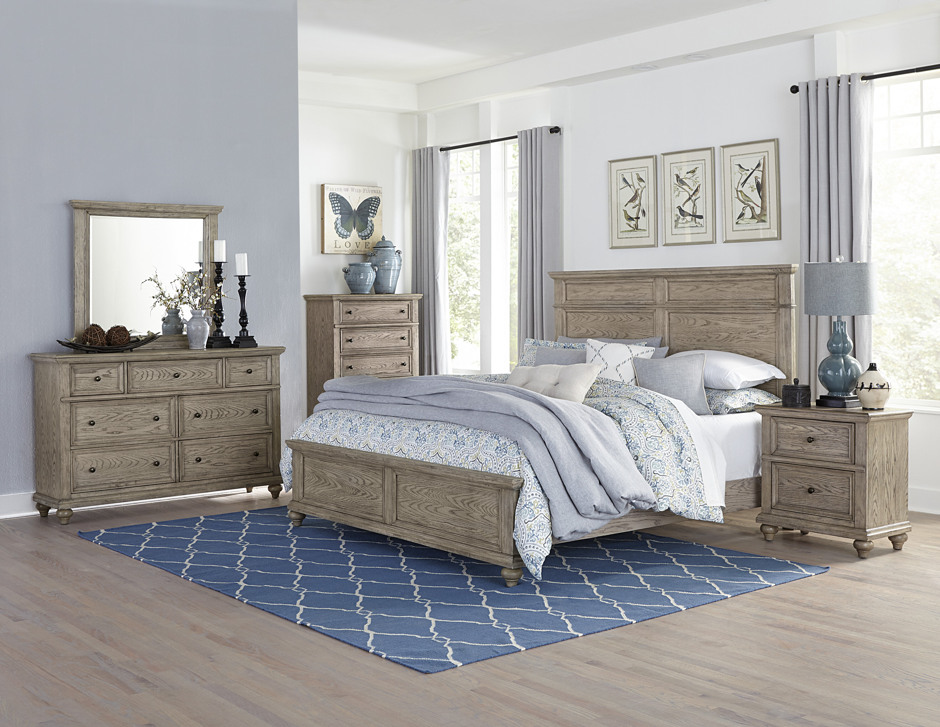 Greyleigh Lorsworth Queen Standard Solid Wood Configurable Bedroom Set Reviews