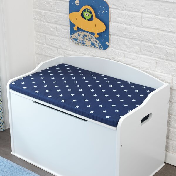 toy box with cushion