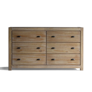 Montauk 6 Drawer Double Dresser by Grain Wood Furniture