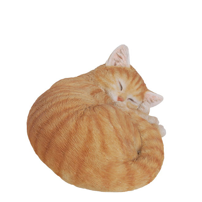 Hi Line Gift Ltd Orange Tabby Cat Lying And Sleeping Statue Reviews Wayfair Hi Line Gift Ltd Orange Tabby Cat Lying And Sleeping Statue Reviews Wayfair