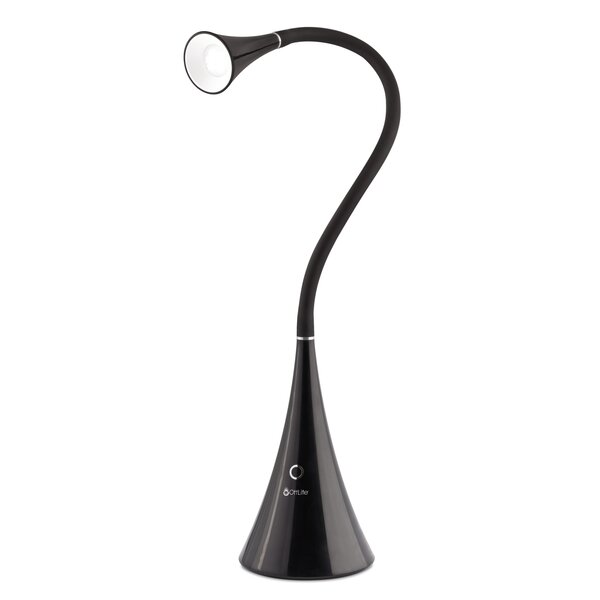 OttLite F48K28 Natural Daylight Desk Lamp Black 