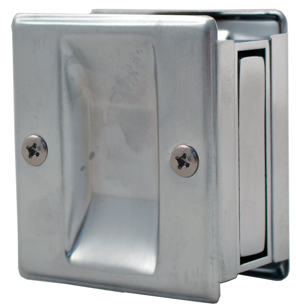 Stone Harbor Hardware Square Pocket Door Latch & Reviews Wayfair