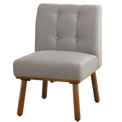 Ebbe 21.25" Wide Tufted Slipper Chair