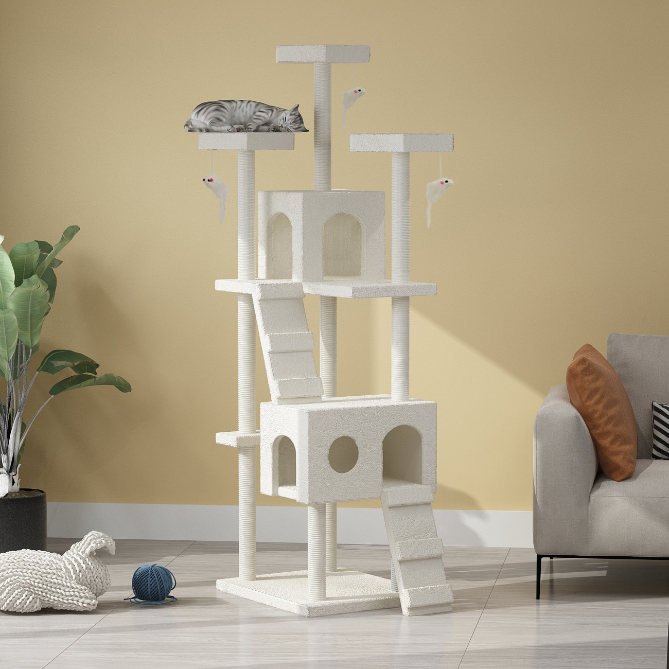 White cat tree Clearance