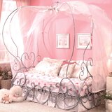pink bed for little girl