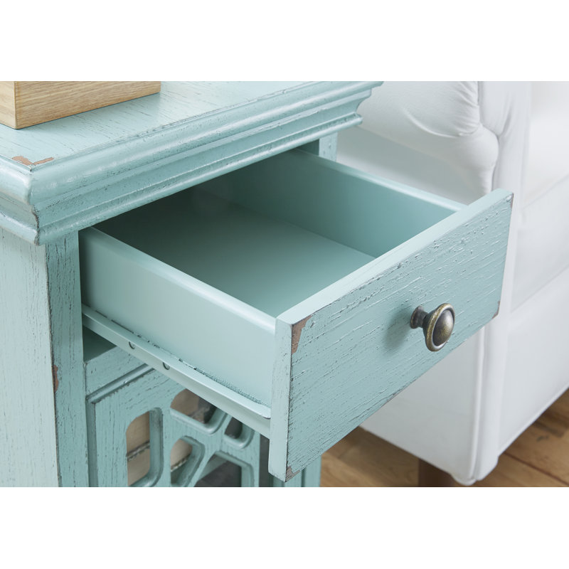 Bungalow Rose Frida 1 Drawer 1 Door Accent Cabinet Wayfair