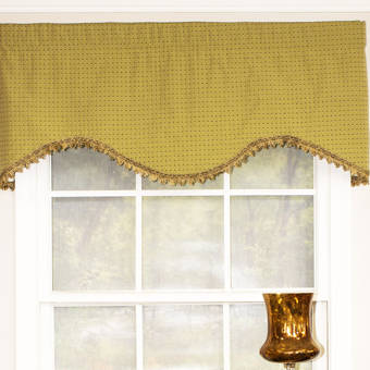 Contempo Curtains Ogee Petite 50 Window Valance Reviews Wayfair