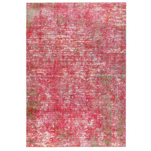 Akron Hand-Woven Red Area Rug