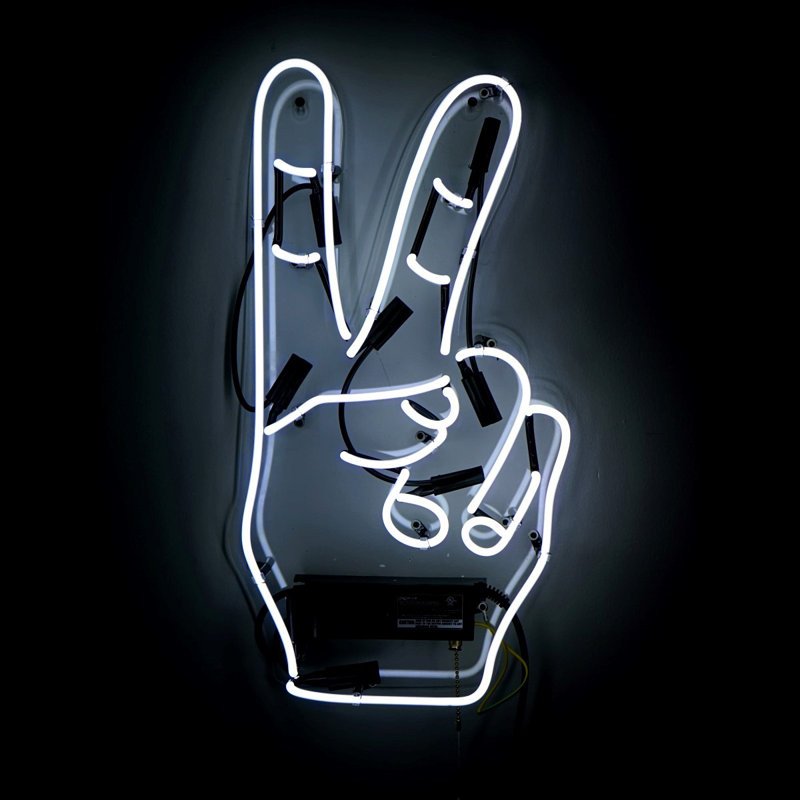 Neon Signs For Sale >> Oliver Gal Peace Themed Sign Reviews Wayfair Neon Signs For Sale >> Oliver Gal Peace Themed Sign Reviews Wayfair