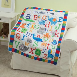 Handmade Baby Quilt and Travel Blanket ready to ship!