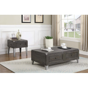 Samara 2 Piece Coffee Table Set by 17 Stories Cheap