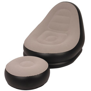 Go to store & view more images Northlight Seasonal Deluxe Inflatable Lounge Chair and Ottoman
