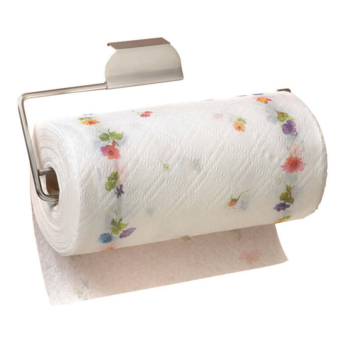Rebrilliant Over The Door Paper Towel Holder In Brushed Nickel Over The Door Paper Towel Holder In Brushed Nickel