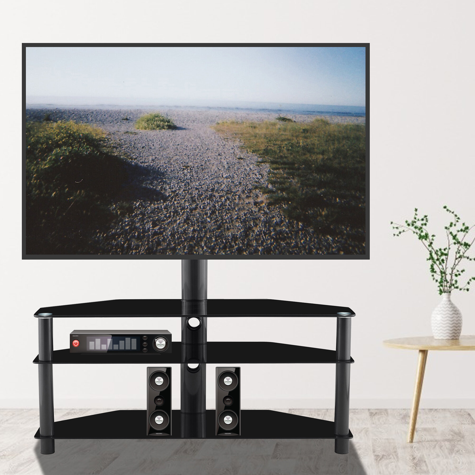 Jidi Mobile Tv Stand