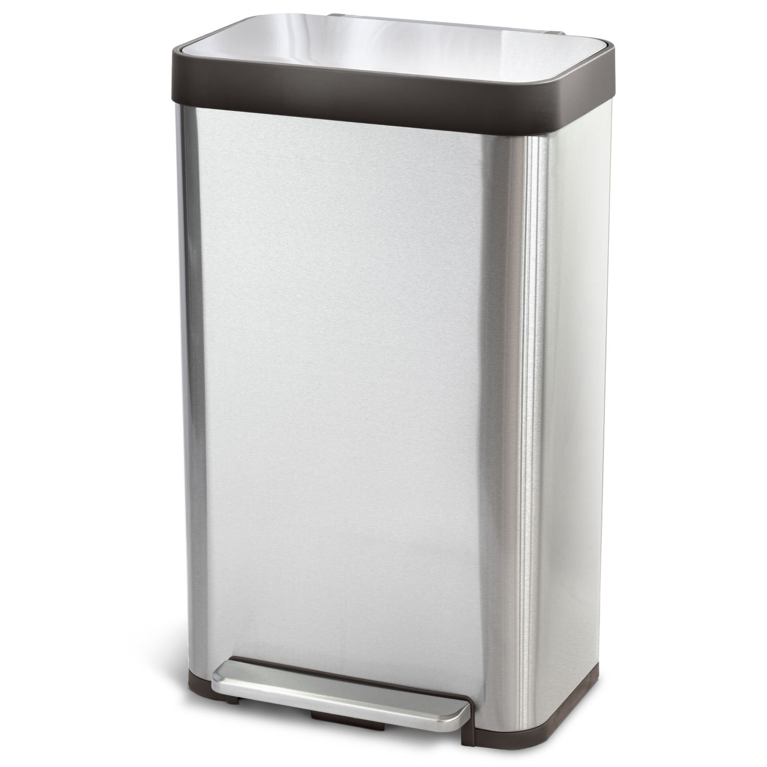 HZL Branded Stainless Steel Kitchen Trash Can & Reviews Wayfair