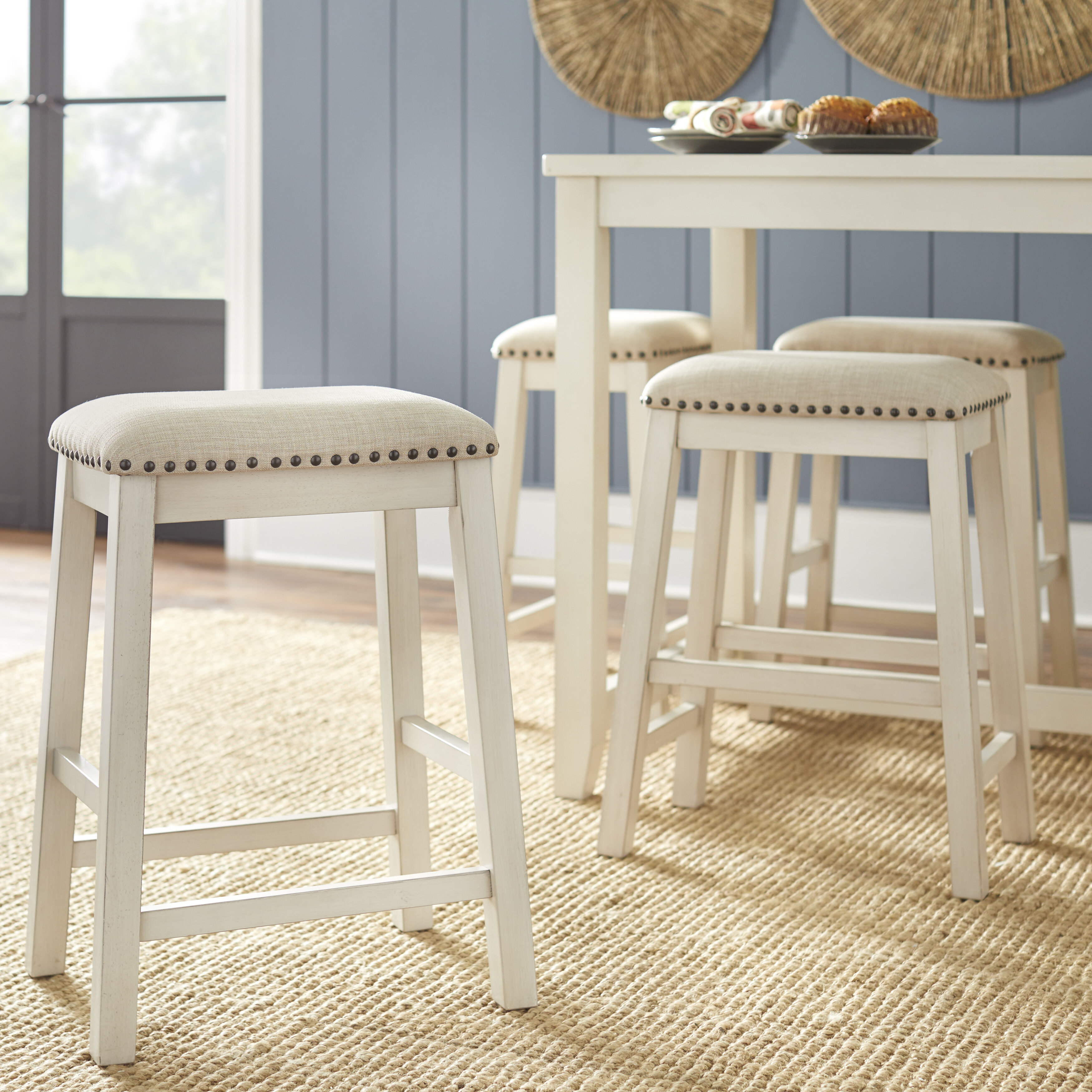 Winston Porter Dunbarton Counter Stool & Reviews | Wayfair