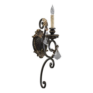 Best Ancram 1-Light Candle Wall Light By Astoria Grand Wall Lights Ancram 1-Light Candle Wall Light By Astoria Grand Wall Lights