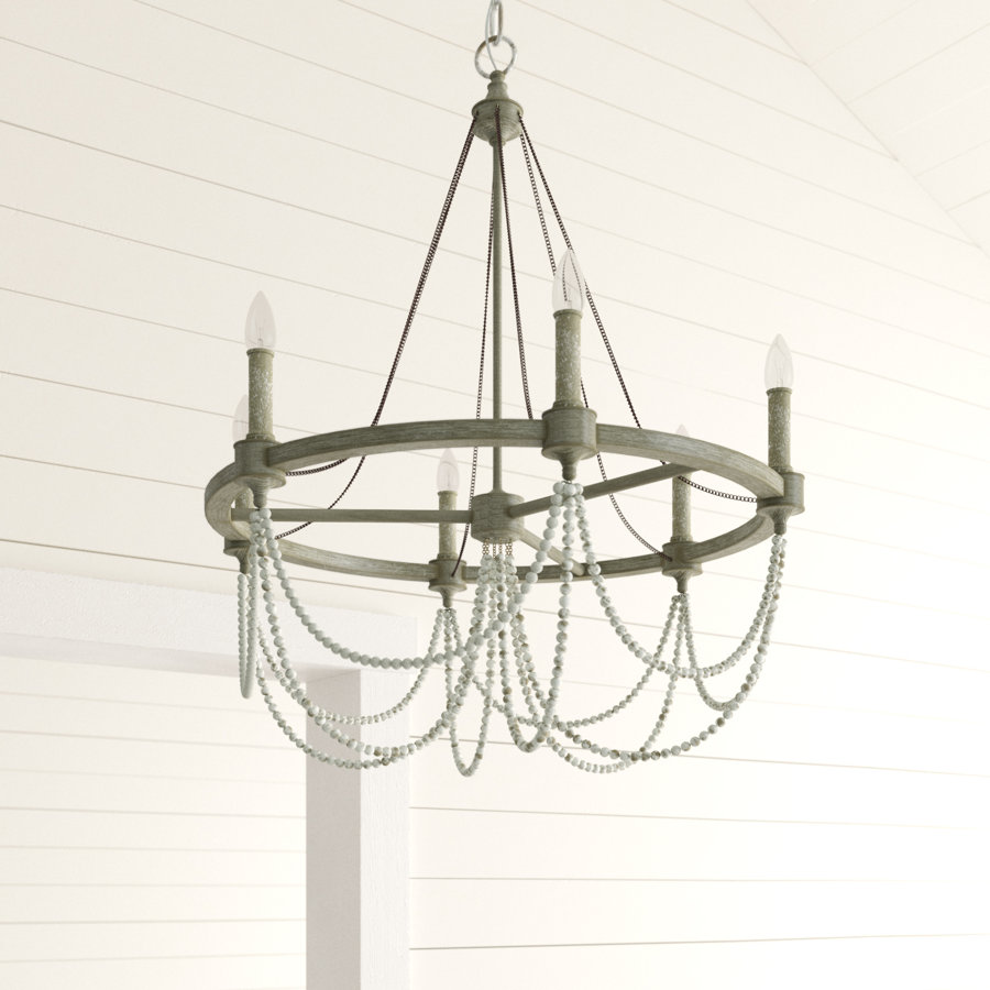 Ved 6-Light Candle Style Chandelier