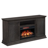 Ari TV Stand for TVs up to 78 with Electric Fireplace Included by Kelly Clarkson Home