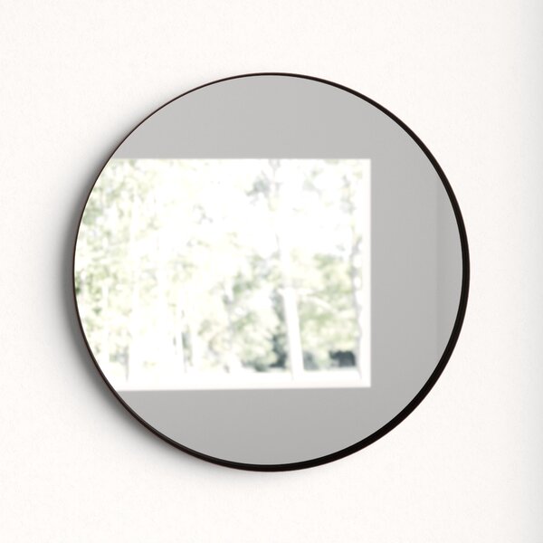 black round mirror