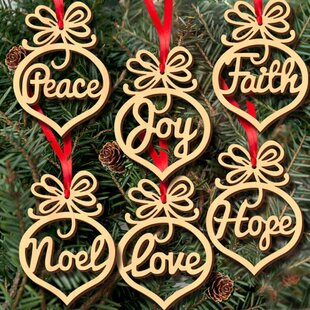 3 Pcs Soft Teddy Novelty Christmas Tree Hanging Decorations Xmas Decor Ornaments