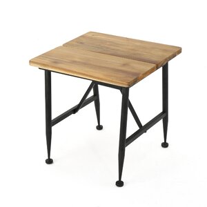 Frankston Outdoor Wood Accent Table
