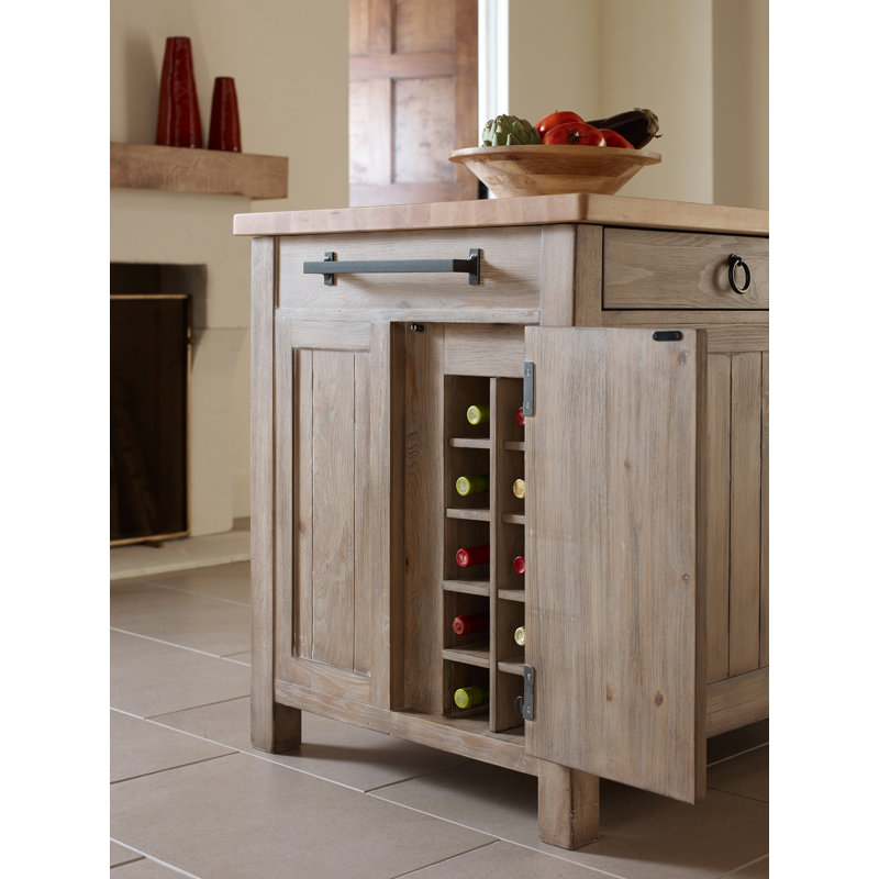 Rachael Ray Home Monteverdi Kitchen Island With Butcher Block Top Monteverdi Kitchen Island With Butcher Block Top