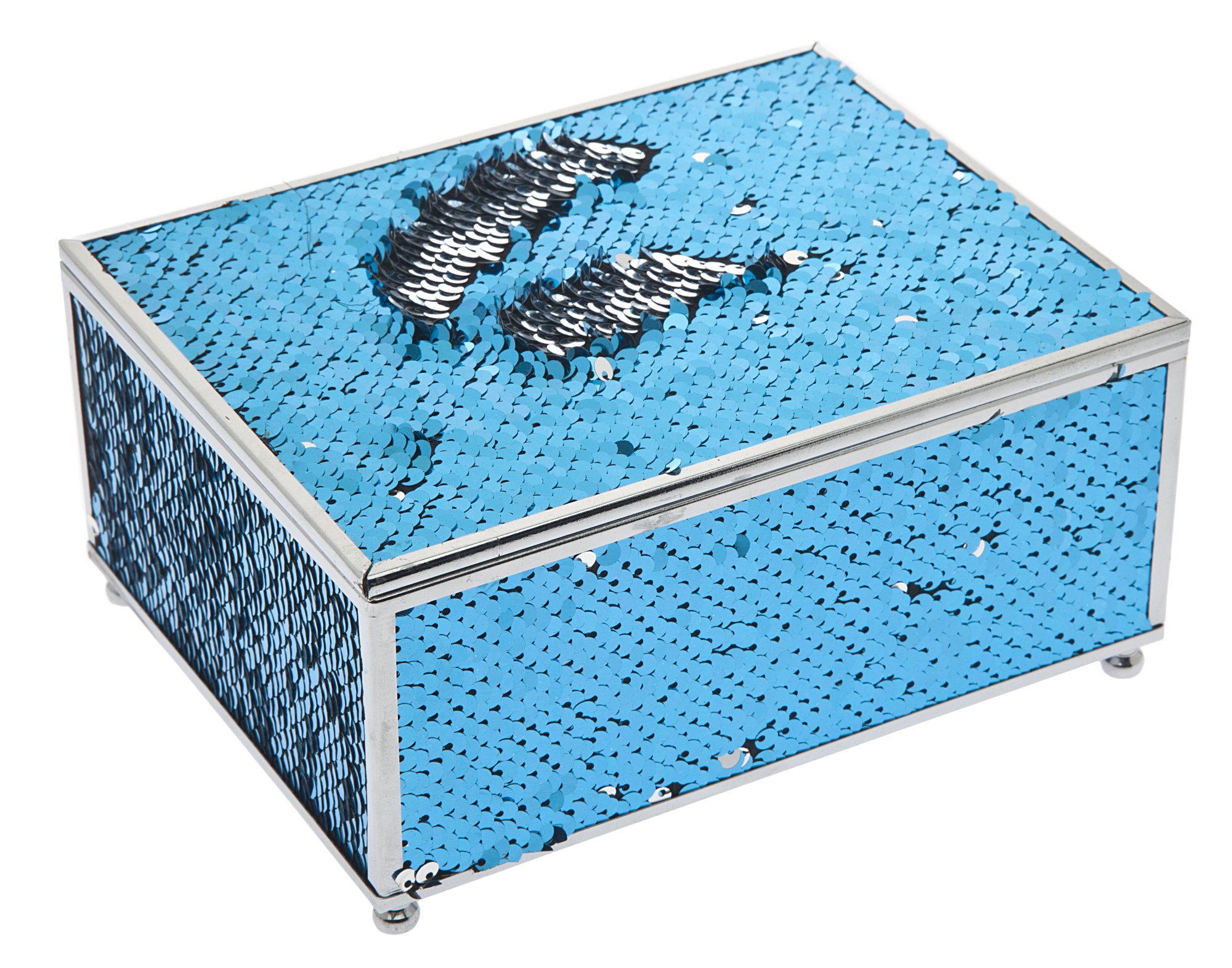 Philip Whitney Sequin Decorative Box Wayfair