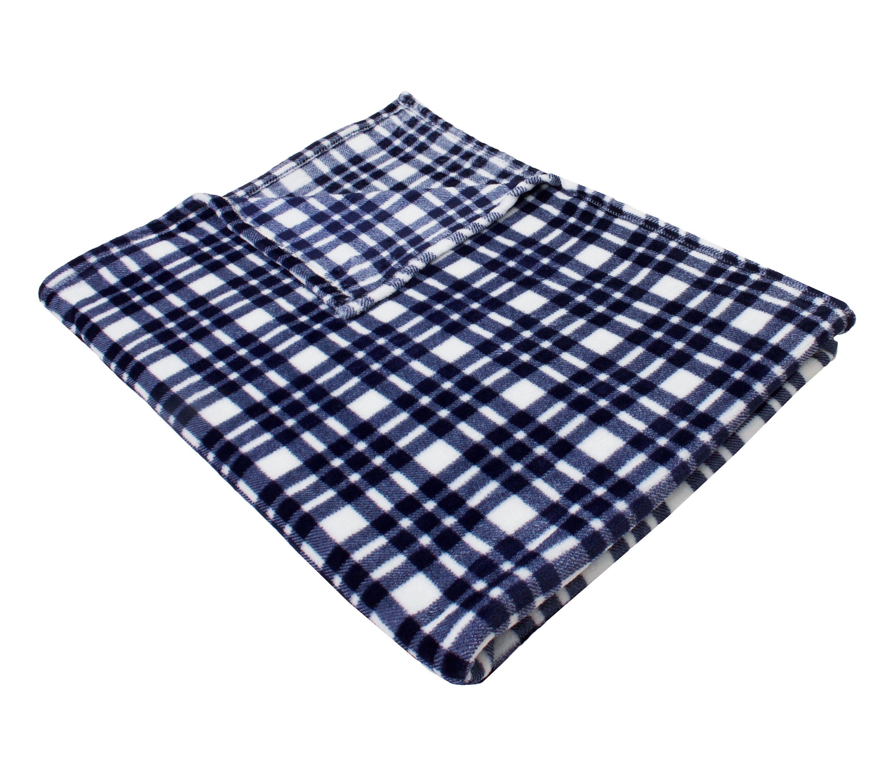 Millwood Pines Deaton Classic Plaid Fleece Blanket Wayfair