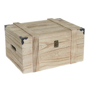 Weinkiste aus Holz für 6 Fl. von Willow Direct Ltd