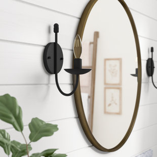 Best Souders 1-Light Candle Wall Light By Laurel Foundry Modern Farmhouse Wall Lights Souders 1-Light Candle Wall Light By Laurel Foundry Modern Farmhouse Wall Lights