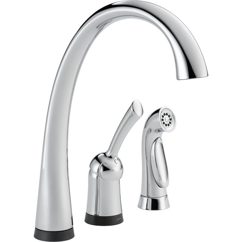 Delta Pilar Touch Single Handle Kitchen Faucet with and ...