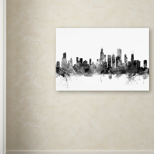 Modern Contemporary Chicago Skyline Wall Art Allmodern