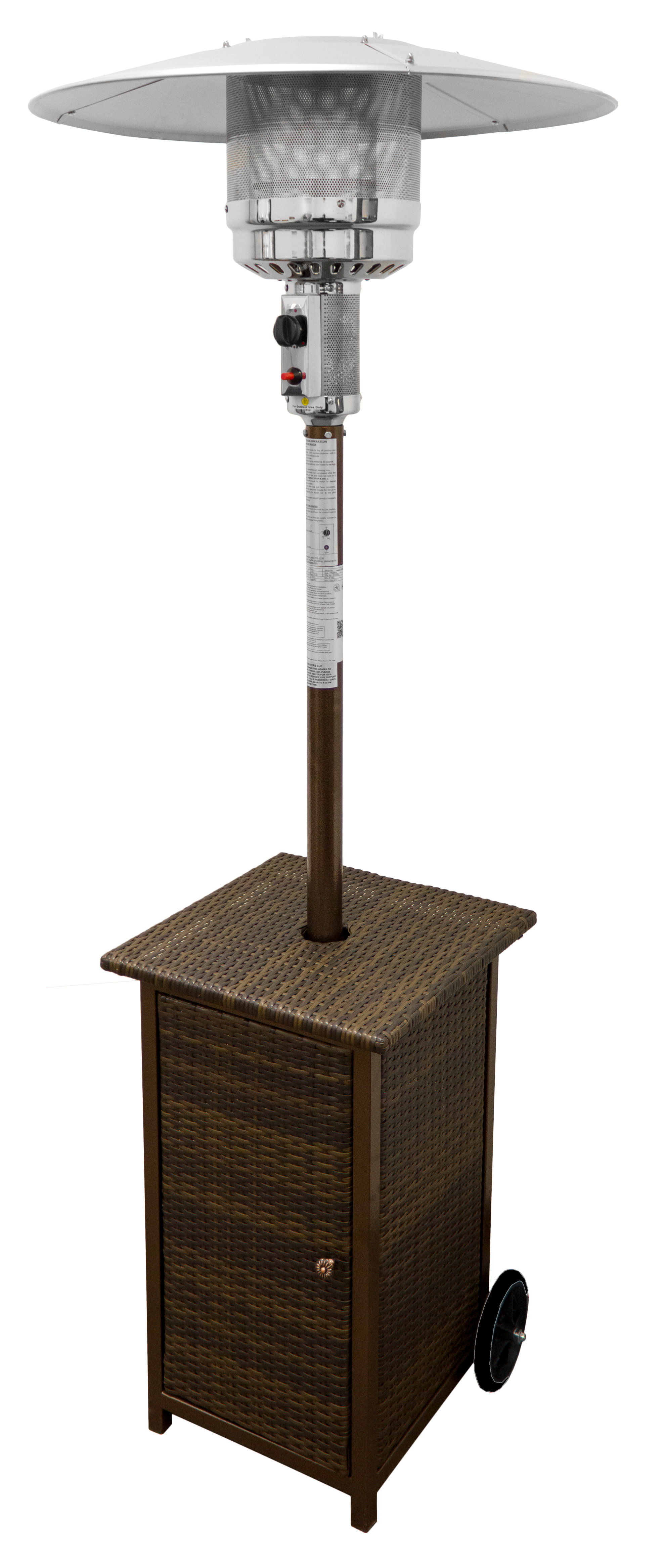 Barnhill Tall Square 48 000 Btu Propane Patio Heater Reviews 48 000 Btu Propane Patio Heater