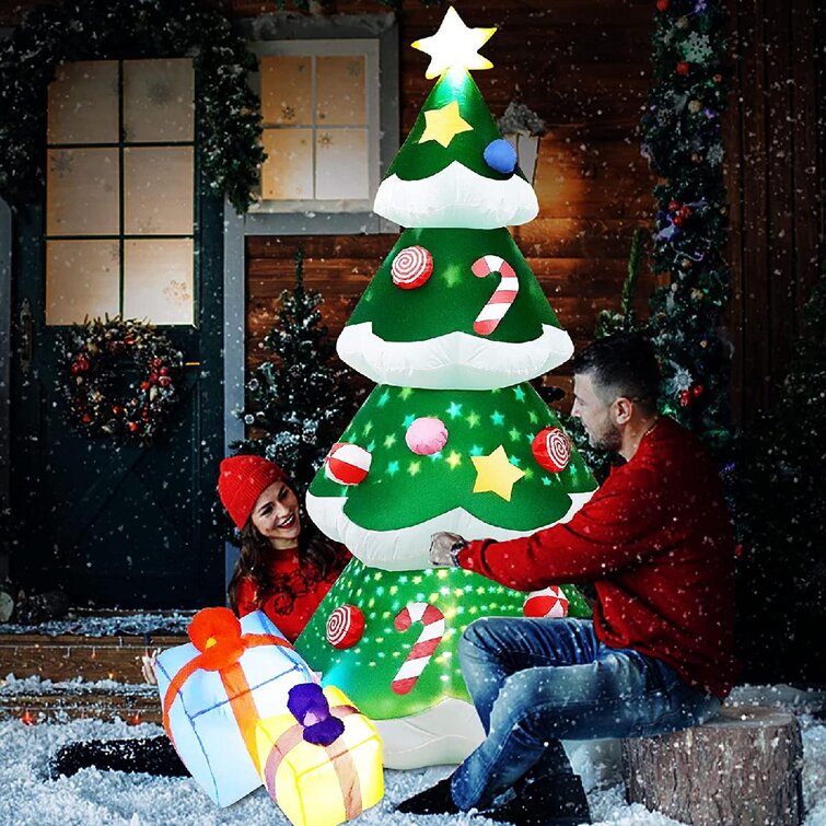 Fibre Optic Christmas Moon Canvas Storage Box Light Up Xmas Festive Decoration