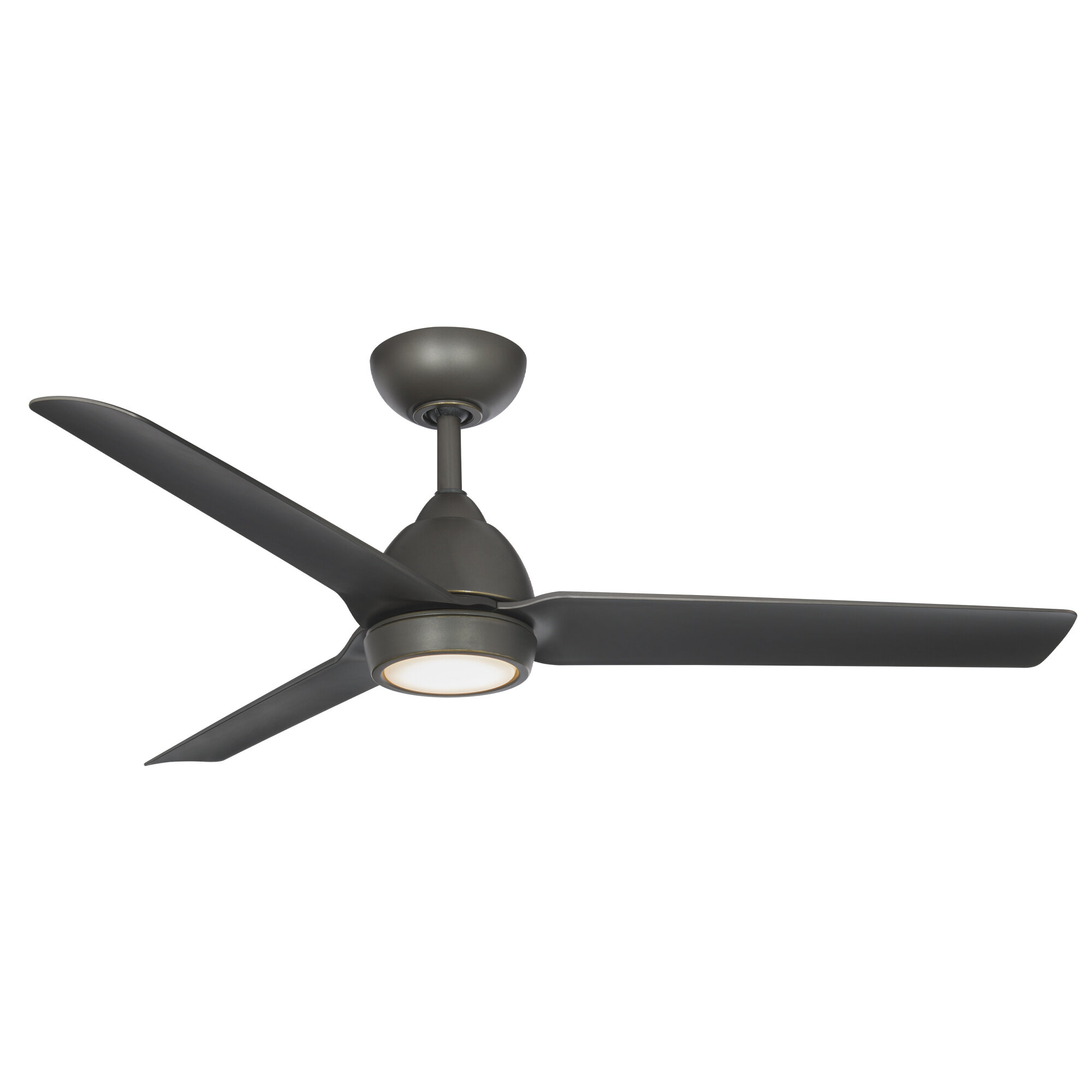 Wac Lighting 54 Mocha 3 Blade Outdoor Smart Propeller Ceiling Fan With And Light Kit Included Reviews Wayfair