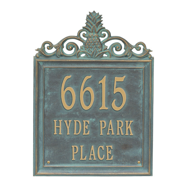 Pineapple Outdoor Plaque Wayfair
