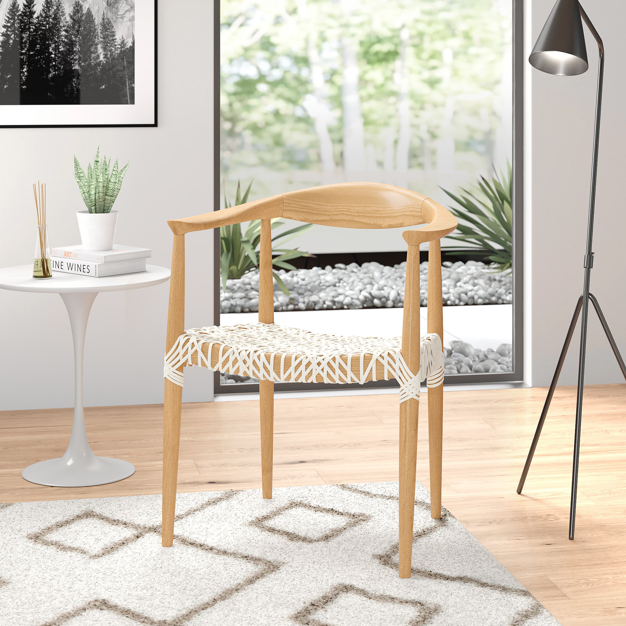 Amelia Solid Wood Dining Chair Reviews Allmodern