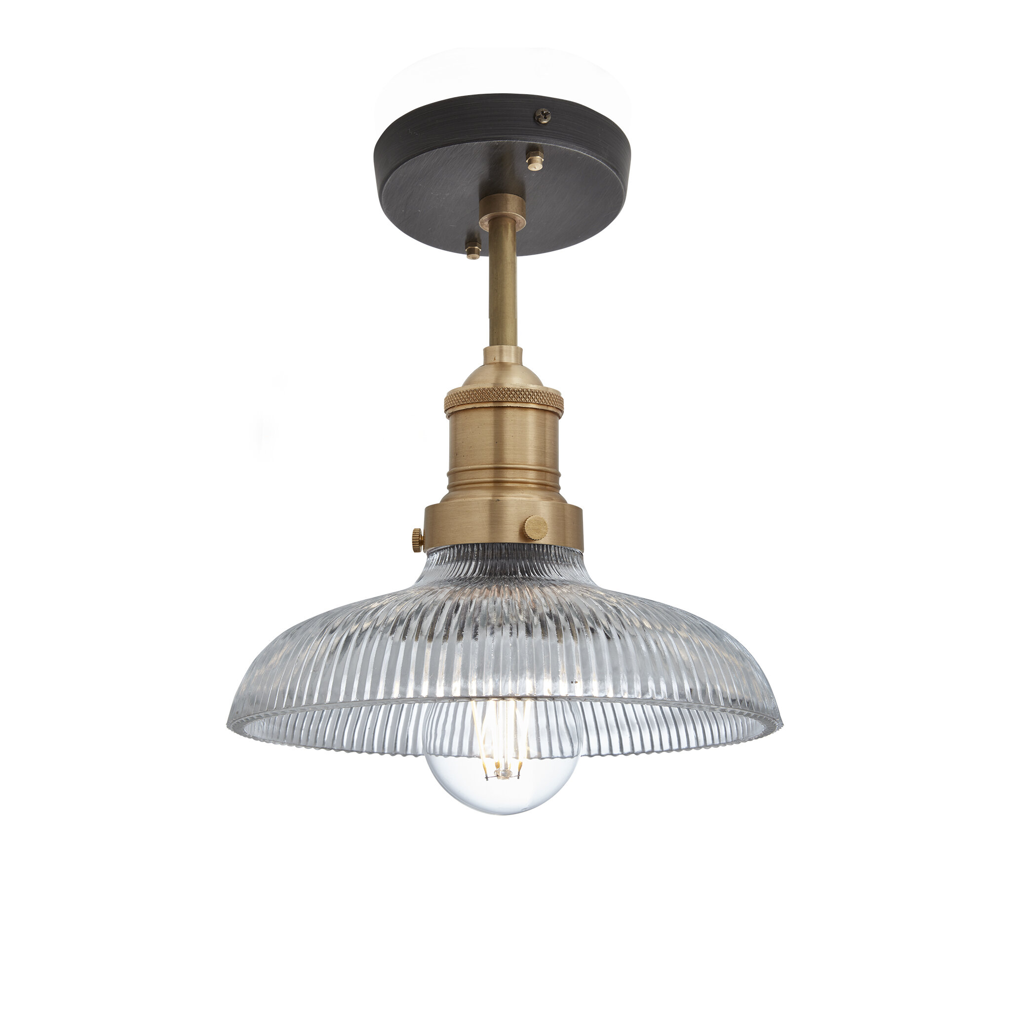 Industrial Ceiling Flush Lights You Ll Love Wayfair Co Uk