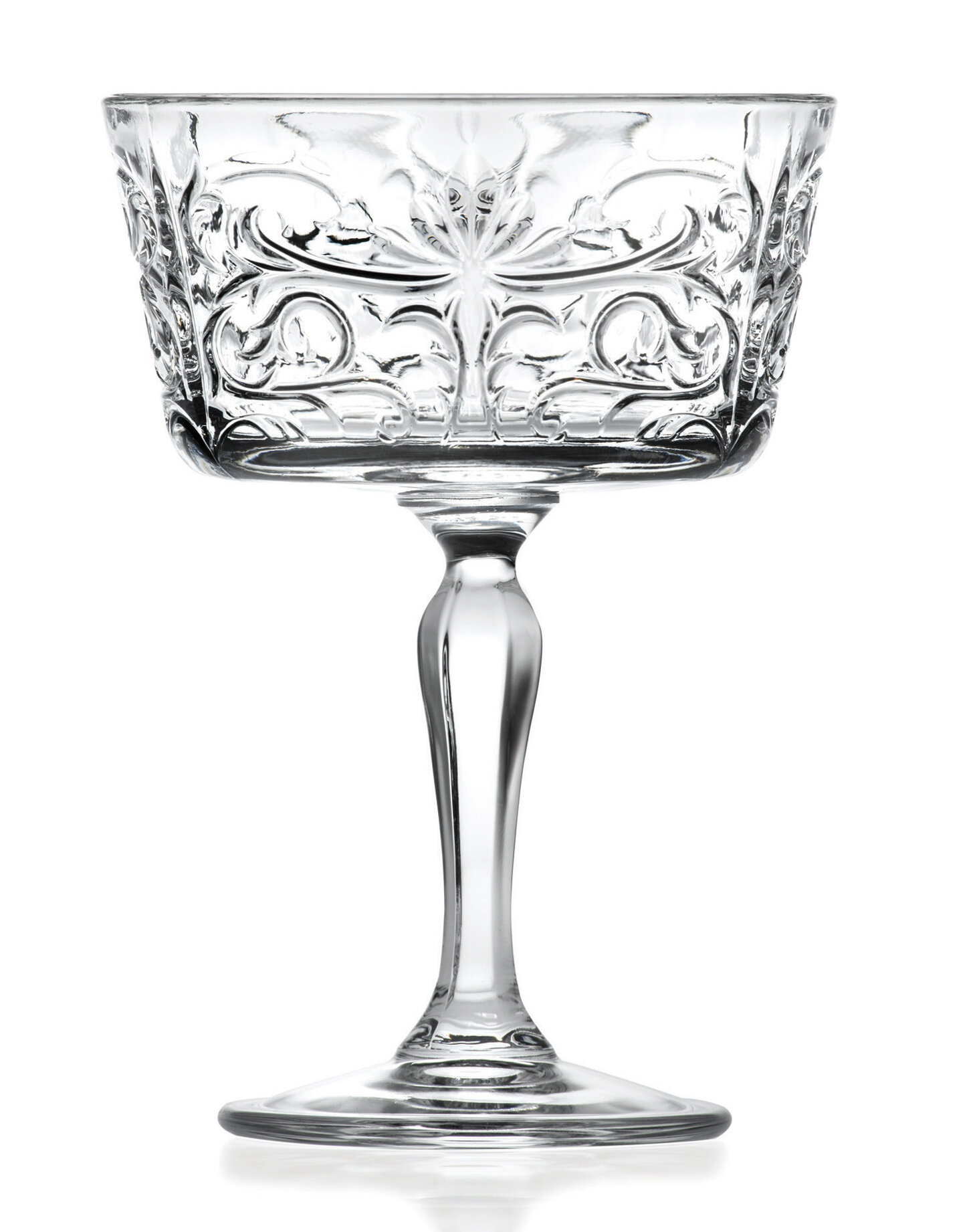 crystal margarita glass