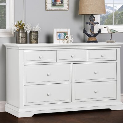 evolur fairbanks 7 drawer double dresser