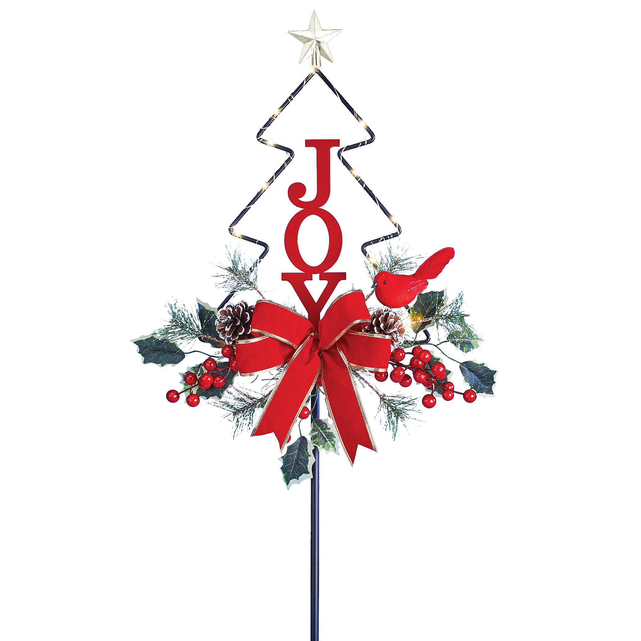 The Holiday Aisle® Solar Powered Christmas Tree & Reviews Wayfair