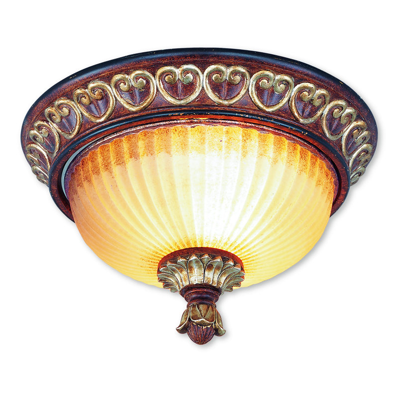 Astoria Grand Scottdale 2 Light 15 Unique Statement Bowl Flush Mount Reviews Wayfair