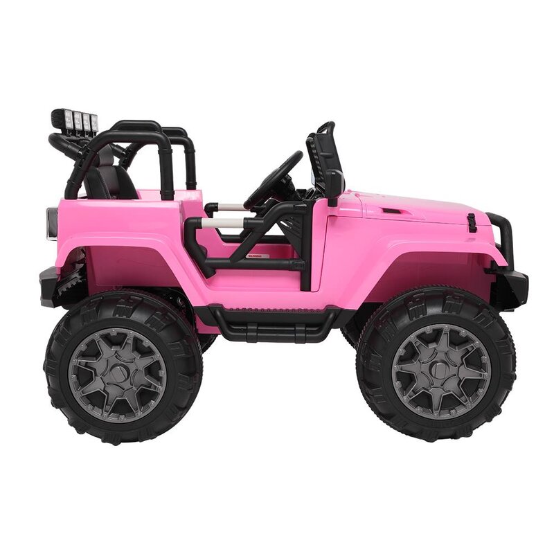 toy pink jeep