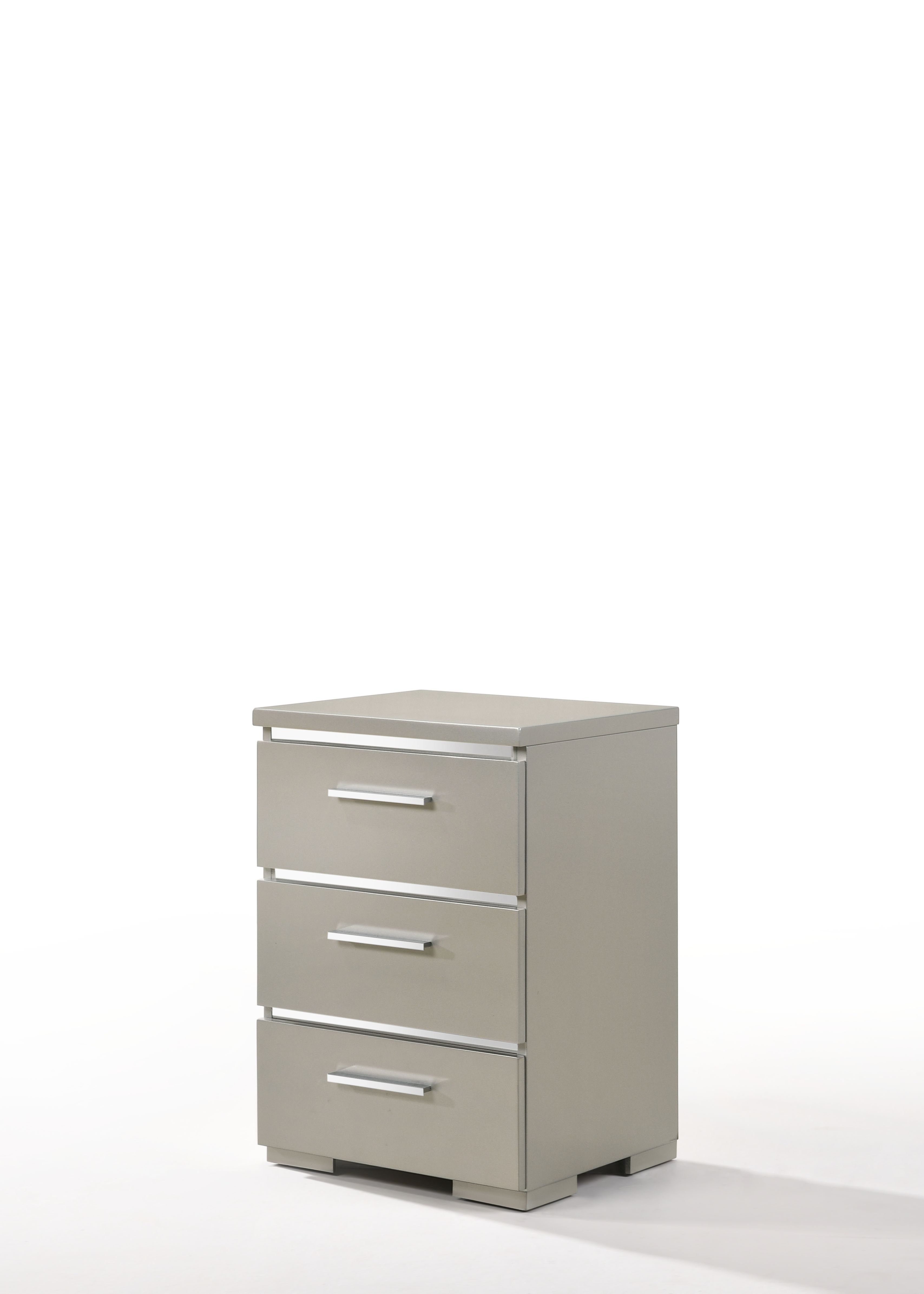 Latitude Run Epple Contemporary Creative Modern Elegant 18 L X 15 W X 25 H Home Office Utility Nightstand Storage Display End Table High Gloss White Colour Finish Wayfair Ca