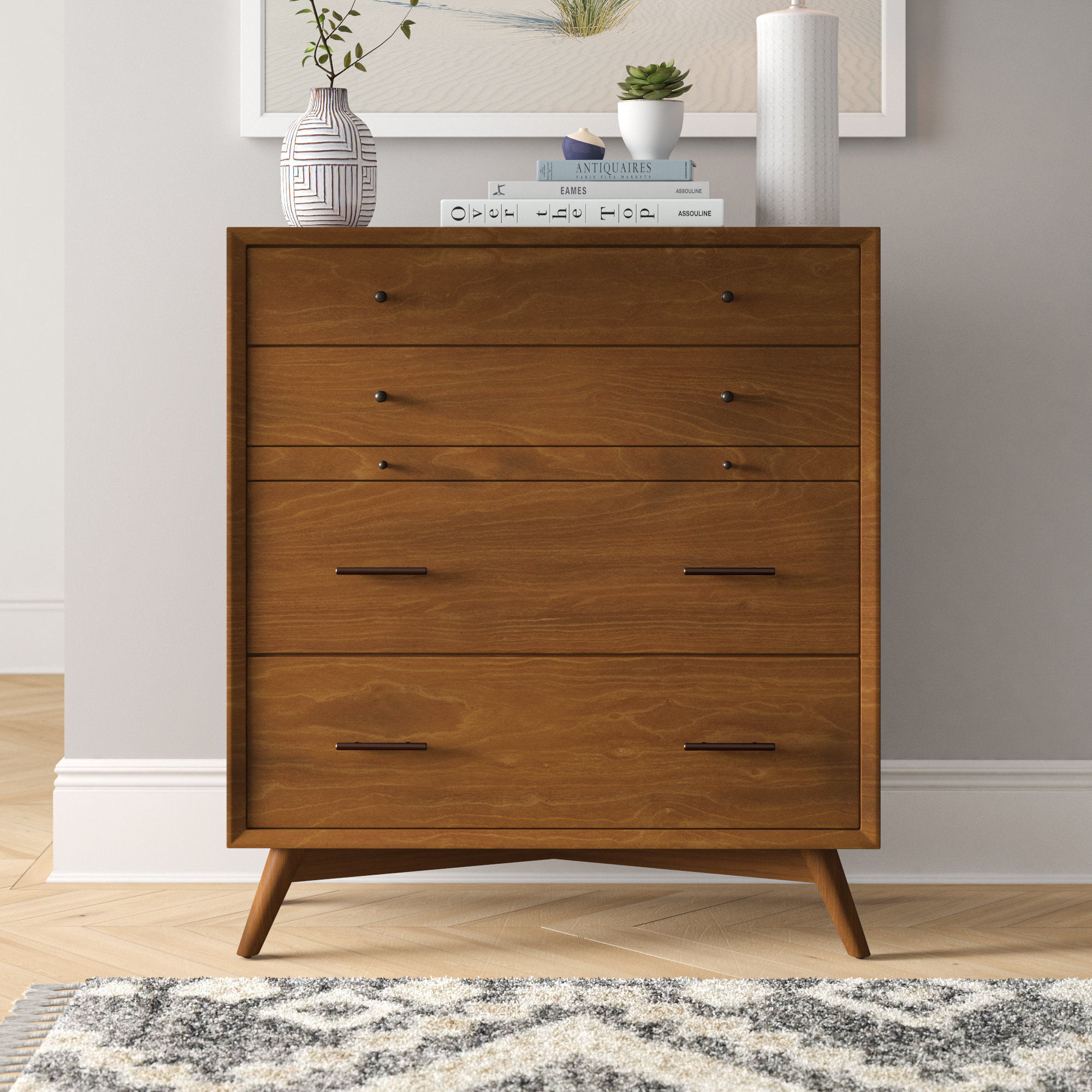 Foundstone Parocela 4 Drawer Chest Reviews Wayfair