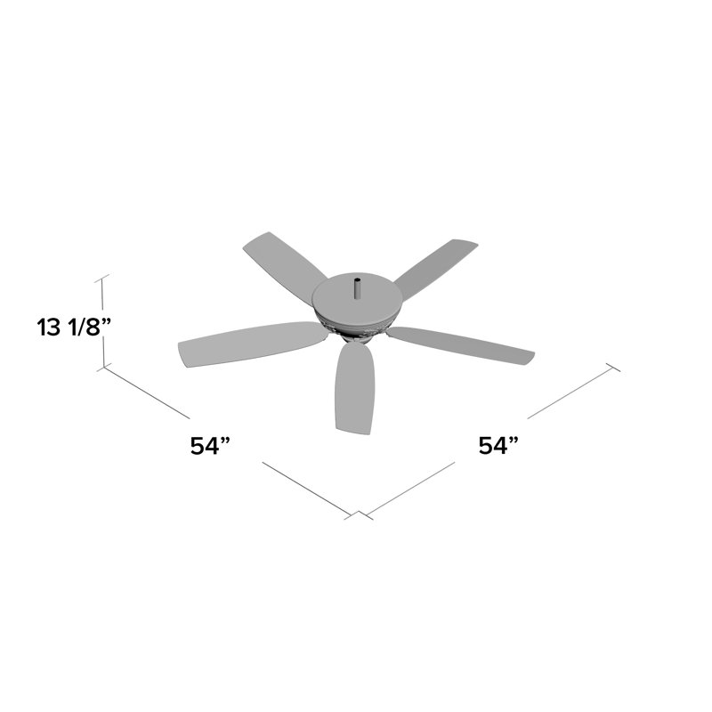 Minka Aire 54 Classica 5 Blade Standard Ceiling Fan Reviews Wayfair