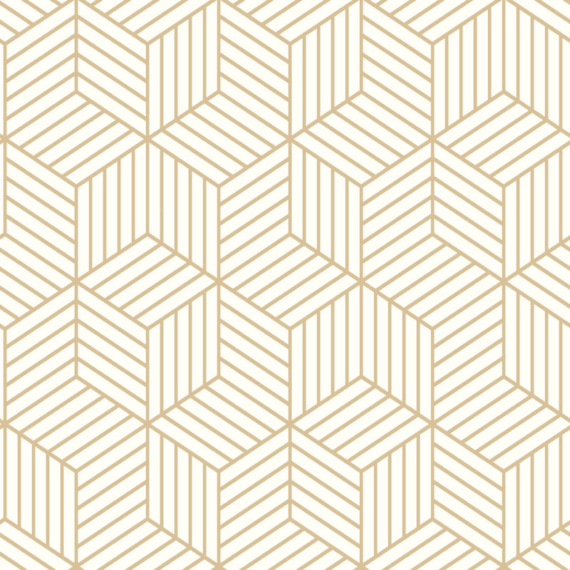 Rumsey Striped Hexagon 16 5 L X 20 5 W Geometric Peel And Stick Wallpaper Roll Reviews Joss Main