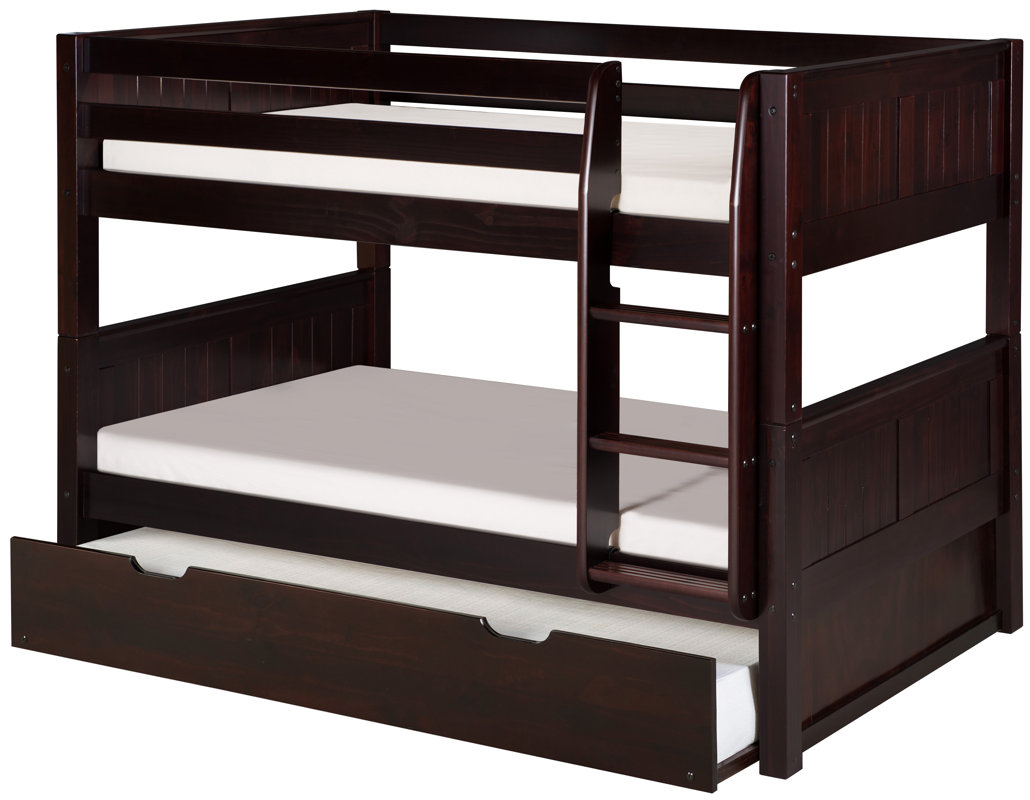 viv + rae isabelle low twin bunk bed with trundle & reviews | wayfair viv + rae isabelle low twin bunk bed with trundle & reviews | wayfair