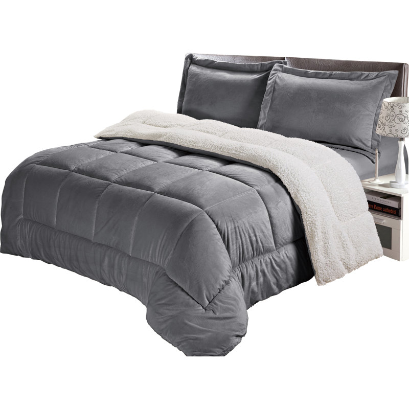 The Twillery Co Akers Box Reversible Comforter Set Reviews